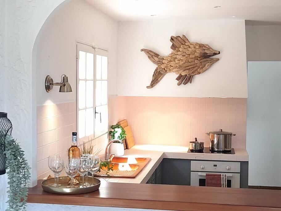 4-Star Private Villa With Heated Pool And Panoramic Sea View At Gulf De Saint Tropez Cavalaire-sur-Mer Luaran gambar