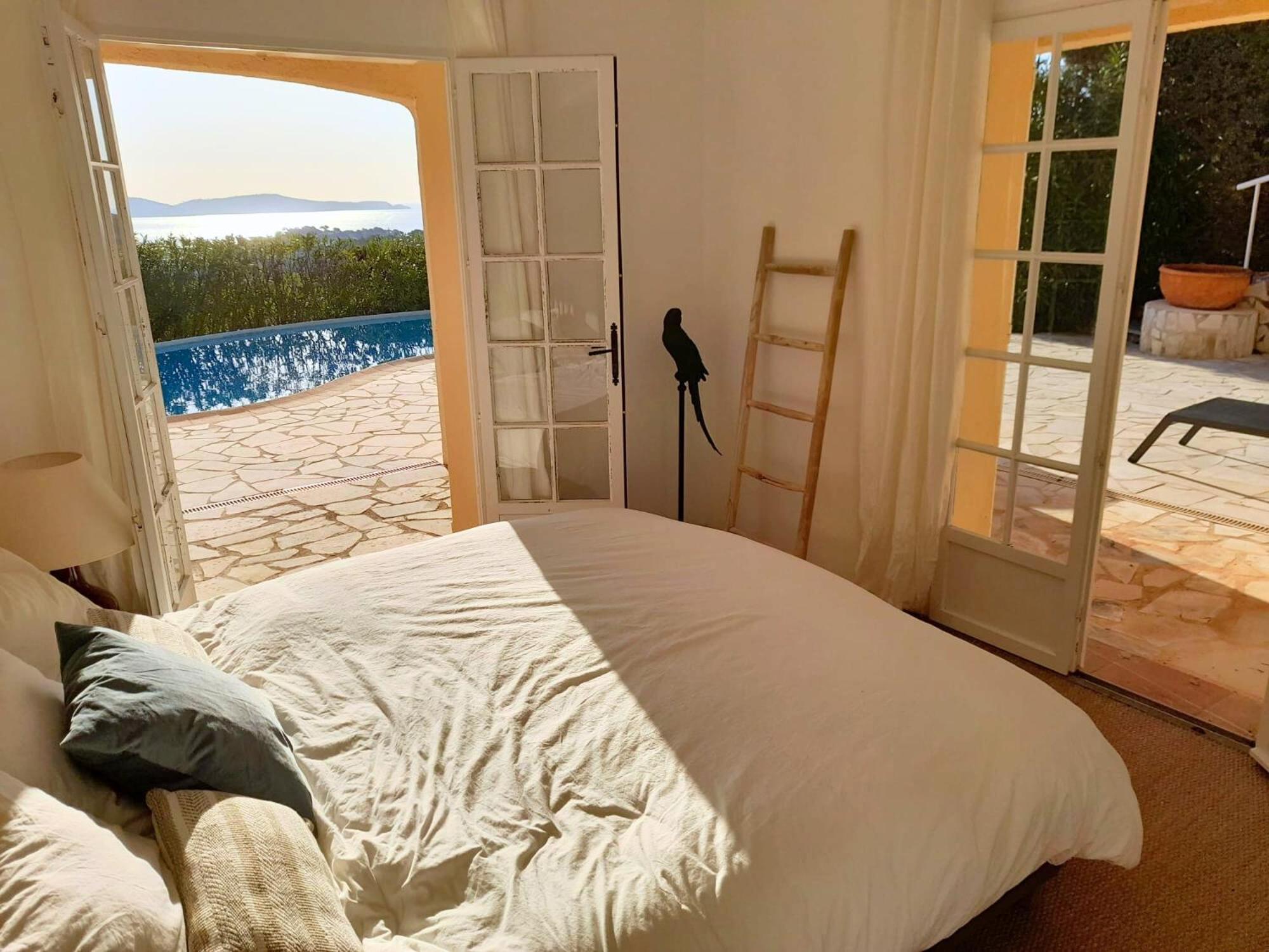 4-Star Private Villa With Heated Pool And Panoramic Sea View At Gulf De Saint Tropez Cavalaire-sur-Mer Luaran gambar