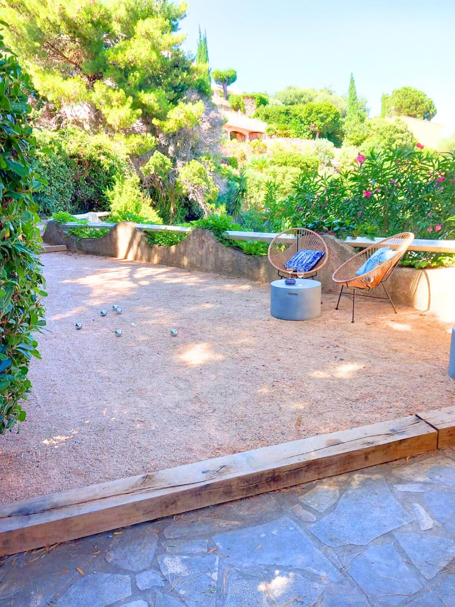 4-Star Private Villa With Heated Pool And Panoramic Sea View At Gulf De Saint Tropez Cavalaire-sur-Mer Luaran gambar